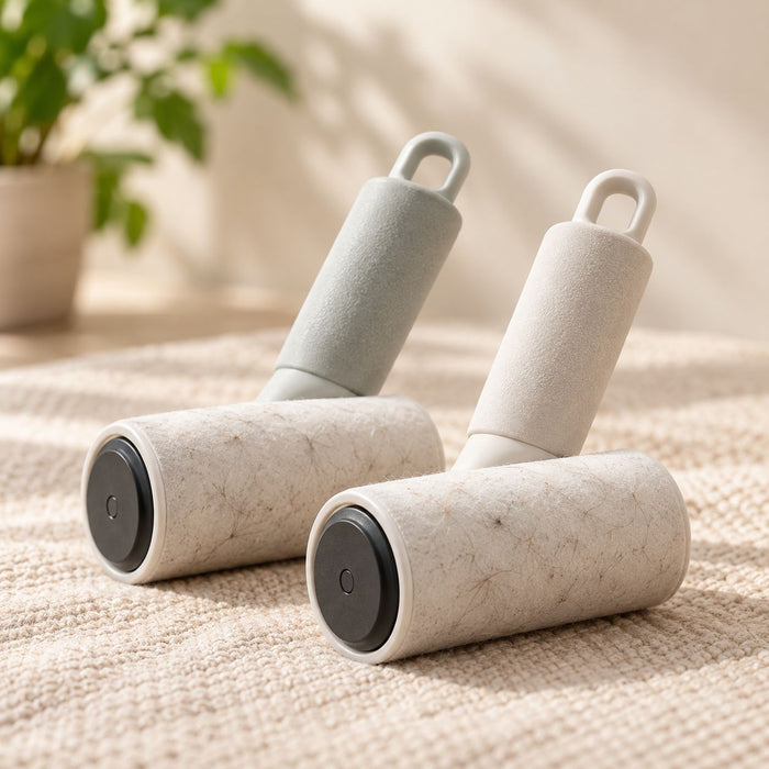 Wasbare Pluisroller, set van 2